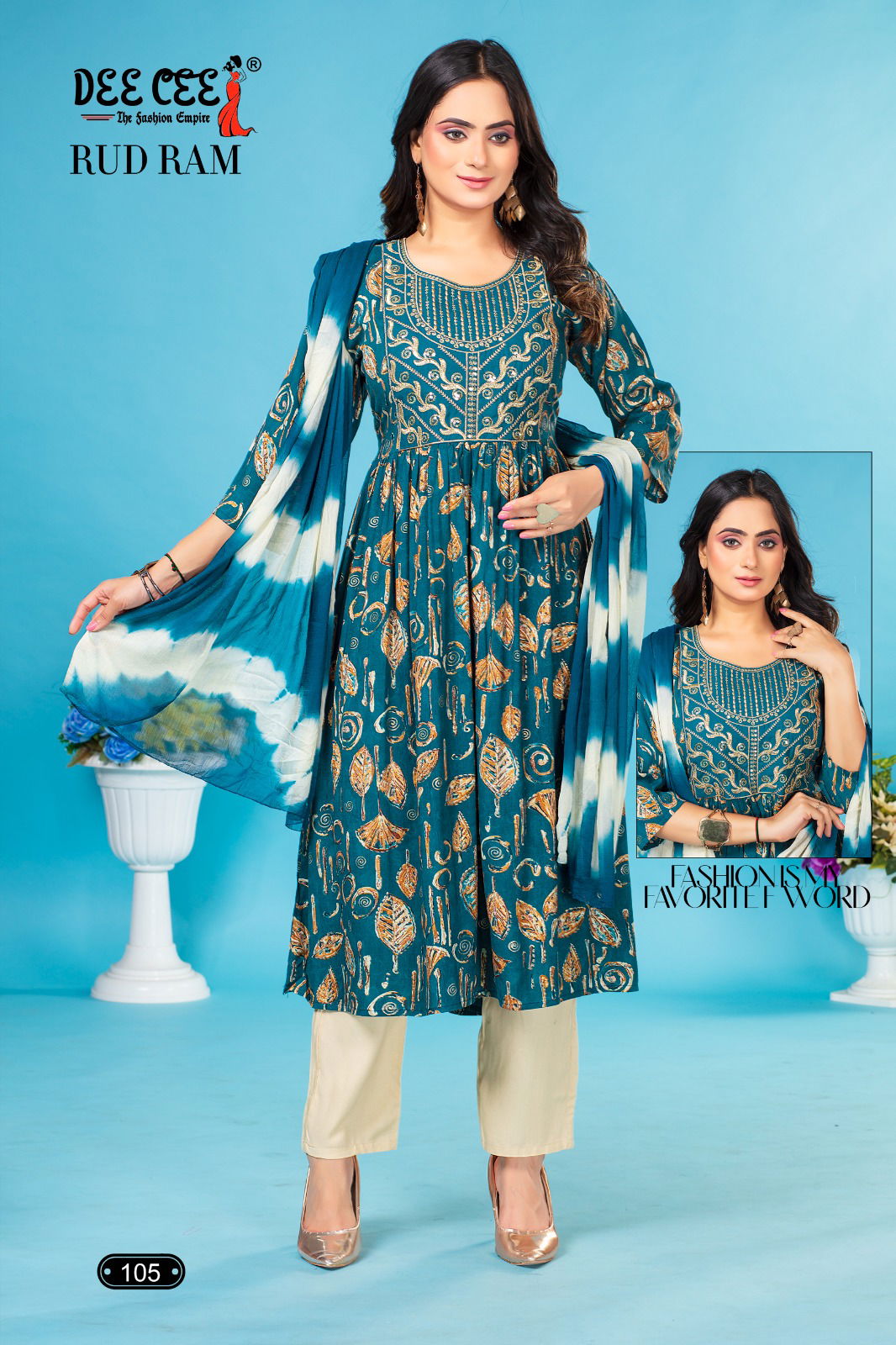 Rud Ram By Deecee Rayon Foil Printed Kurtis Wholesale Clothing Suppliers In India